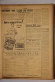 Página do jornal O Nordeste de abril de 1959