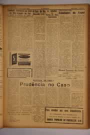 Página do jornal O Nordeste de abril de 1959