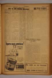Página do jornal O Nordeste de abril de 1959