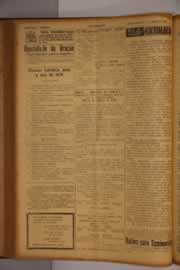 Página do jornal O Nordeste de maio de 1959
