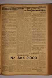 Página do jornal O Nordeste de maio de 1959