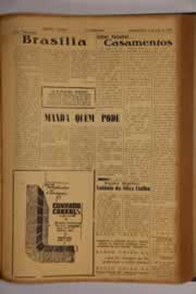 Página do jornal O Nordeste de maio de 1959