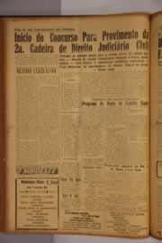 Página do jornal O Nordeste de maio de 1959