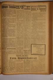 Página do jornal O Nordeste de maio de 1959