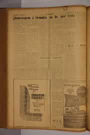 Página do jornal O Nordeste de maio de 1959