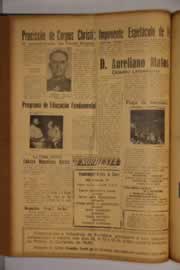 Página do jornal O Nordeste de maio de 1959