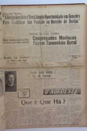 Página do jornal O Nordeste de julho de 1959