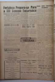 Página do jornal O Nordeste de agosto de 1959