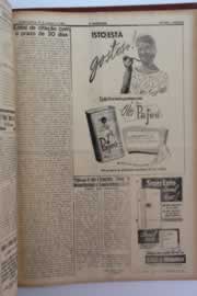 Página do jornal O Nordeste de agosto de 1959