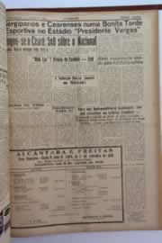 Página do jornal O Nordeste de setembro de 1959