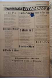 Página do jornal O Nordeste de setembro de 1959