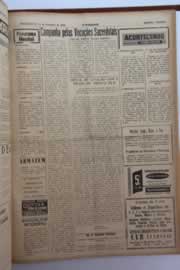 Página do jornal O Nordeste de setembro de 1959