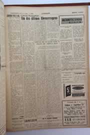 Página do jornal O Nordeste de setembro de 1959