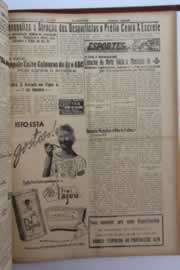 Página do jornal O Nordeste de setembro de 1959
