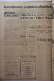 Página do jornal O Nordeste de setembro de 1959