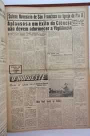 Página do jornal O Nordeste de setembro de 1959