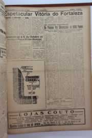 Página do jornal O Nordeste de setembro de 1959