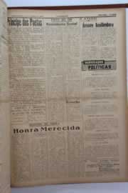 Página do jornal O Nordeste de setembro de 1959