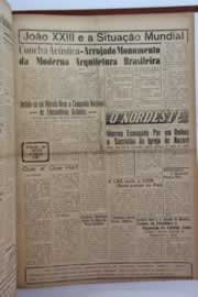 Página do jornal O Nordeste de setembro de 1959