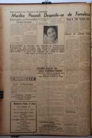 Página do jornal O Nordeste de novembro de 1959