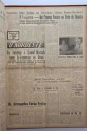 Página do jornal O Nordeste de novembro de 1959
