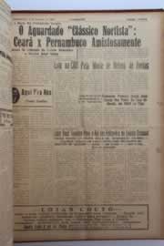 Página do jornal O Nordeste de novembro de 1959