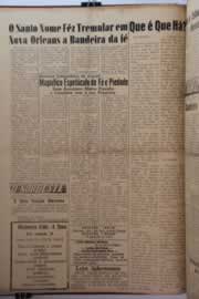 Página do jornal O Nordeste de novembro de 1959