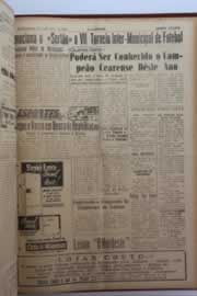 Página do jornal O Nordeste de novembro de 1959