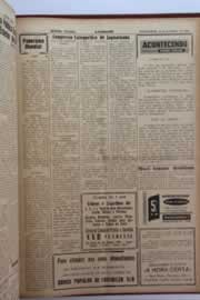 Página do jornal O Nordeste de novembro de 1959