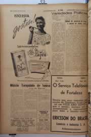 Página do jornal O Nordeste de dezembro de 1959