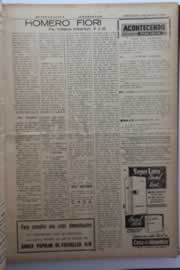 Página do jornal O Nordeste de janeiro de 1960