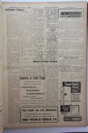 Página do jornal O Nordeste de janeiro de 1960