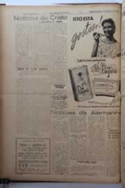 Página do jornal O Nordeste de janeiro de 1960