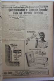 Página do jornal O Nordeste de janeiro de 1960