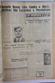 Página do jornal O Nordeste de janeiro de 1960