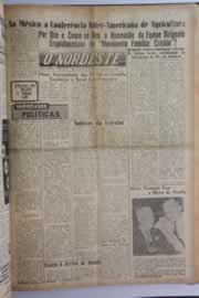 Página do jornal O Nordeste de janeiro de 1960