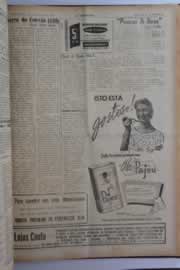Página do jornal O Nordeste de fevereiro de 1960