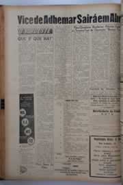 Página do jornal O Nordeste de fevereiro de 1960