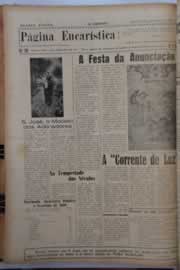 Página do jornal O Nordeste de março de 1960