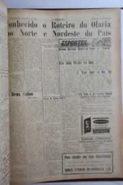 Página do jornal O Nordeste de março de 1960