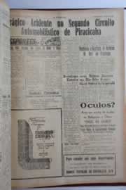 Página do jornal O Nordeste de março de 1960