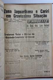 Página do jornal O Nordeste de março de 1960