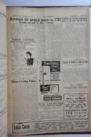 Página do jornal O Nordeste de março de 1960