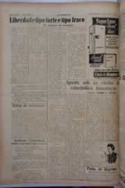 Página do jornal O Nordeste de março de 1960