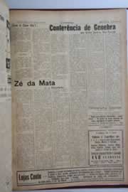 Página do jornal O Nordeste de março de 1960