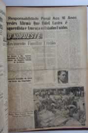 Página do jornal O Nordeste de março de 1960