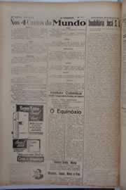 Página do jornal O Nordeste de março de 1960