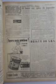 Página do jornal O Nordeste de abril de 1960