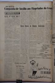 Página do jornal O Nordeste de abril de 1960
