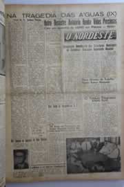 Página do jornal O Nordeste de abril de 1960